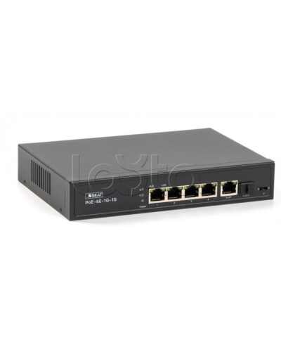 Коммутатор Бастион SKAT PoE-4E-1G-1S в Пушкино Коммутаторы Pintop.ru
